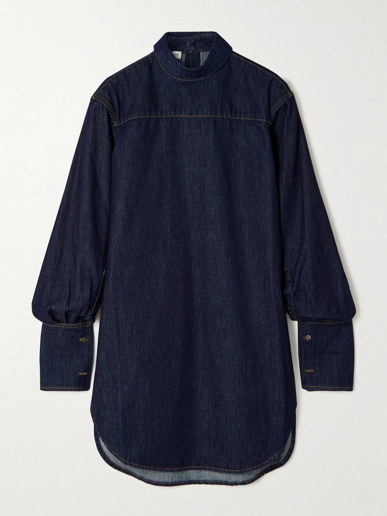 Dries Van Noten Denim Shirt In Blue | ModeSens