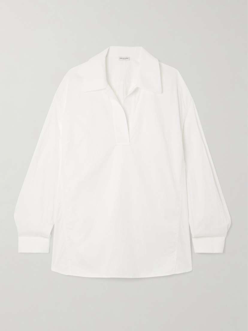 Dries Van Noten Oversized Cotton-poplin Shirt