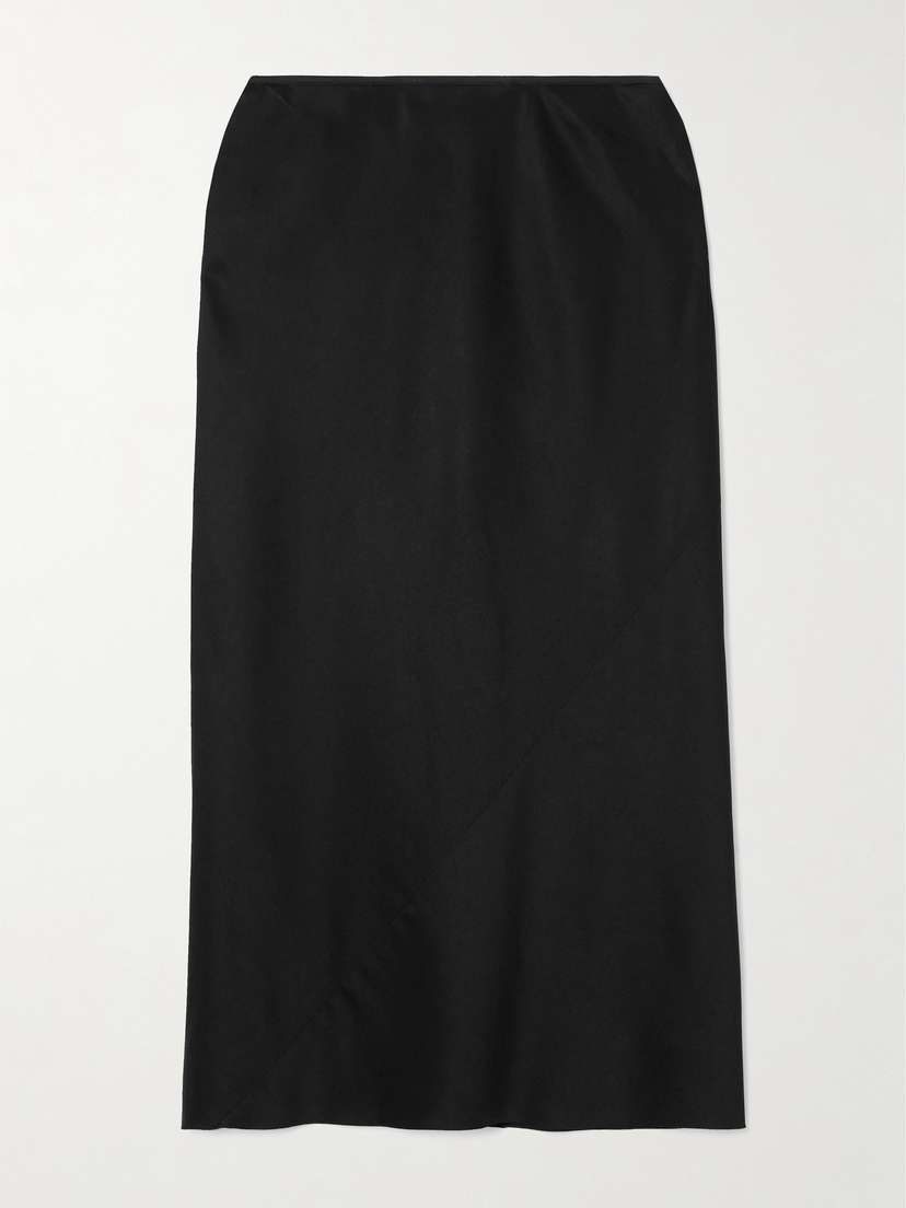 Dries Van Noten Crepe Midi Skirt - FR 34