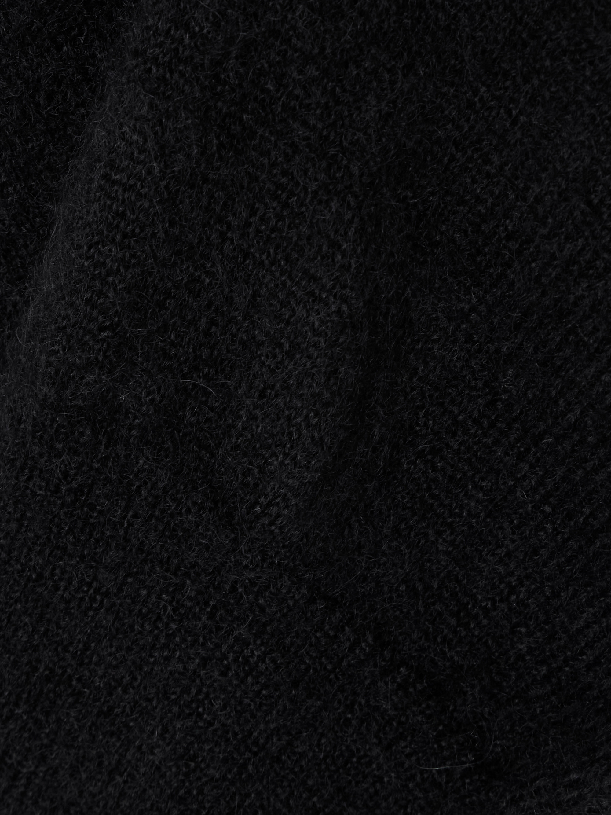 Magda Butrym Open-back mohair-blend turtleneck tank