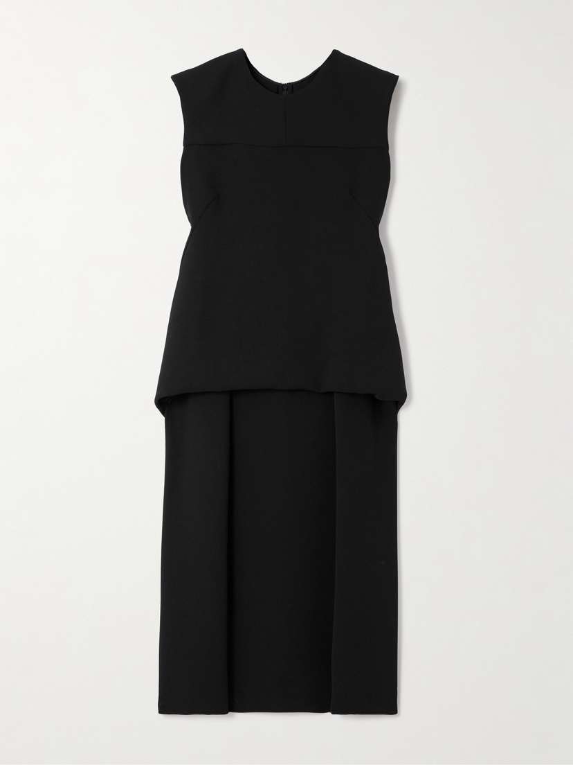 Dries Van Noten Crepe Midi Dress