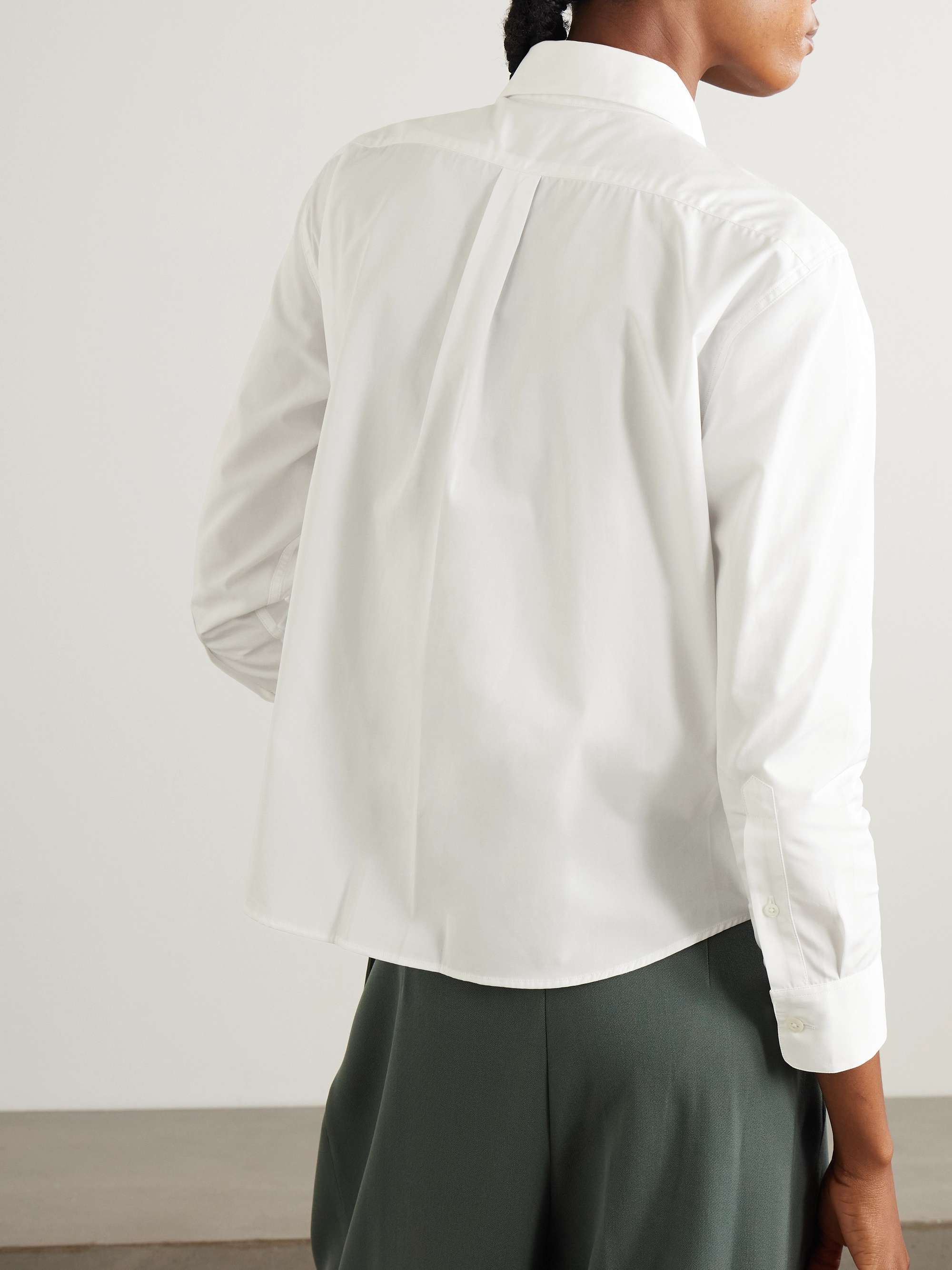 DRIES VAN NOTEN Cotton-poplin shirt | NET-A-PORTER DRIES VAN NOTEN Cotton-poplin shirt | NET-A-PORTER