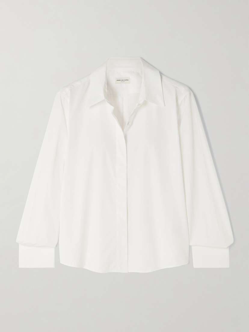 Dries Van Noten Cotton-poplin Shirt