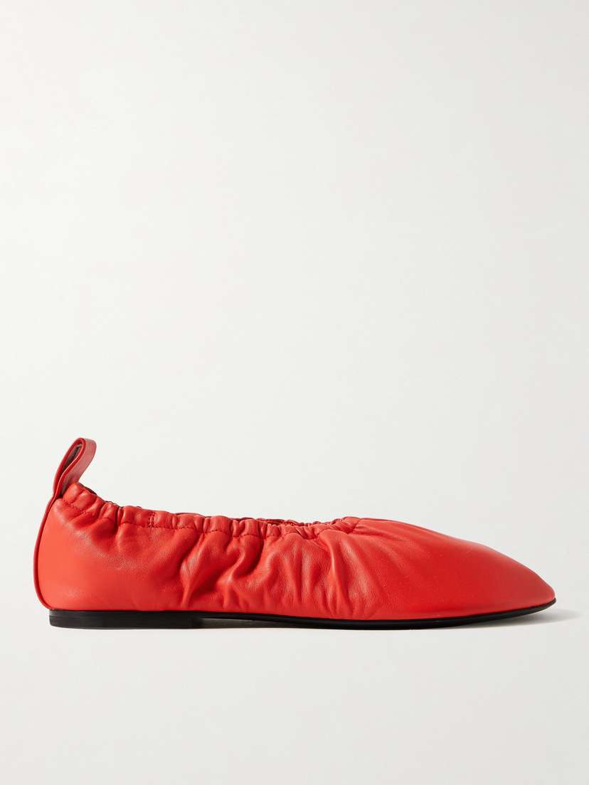 Jil Sander Leather Ballet Flats