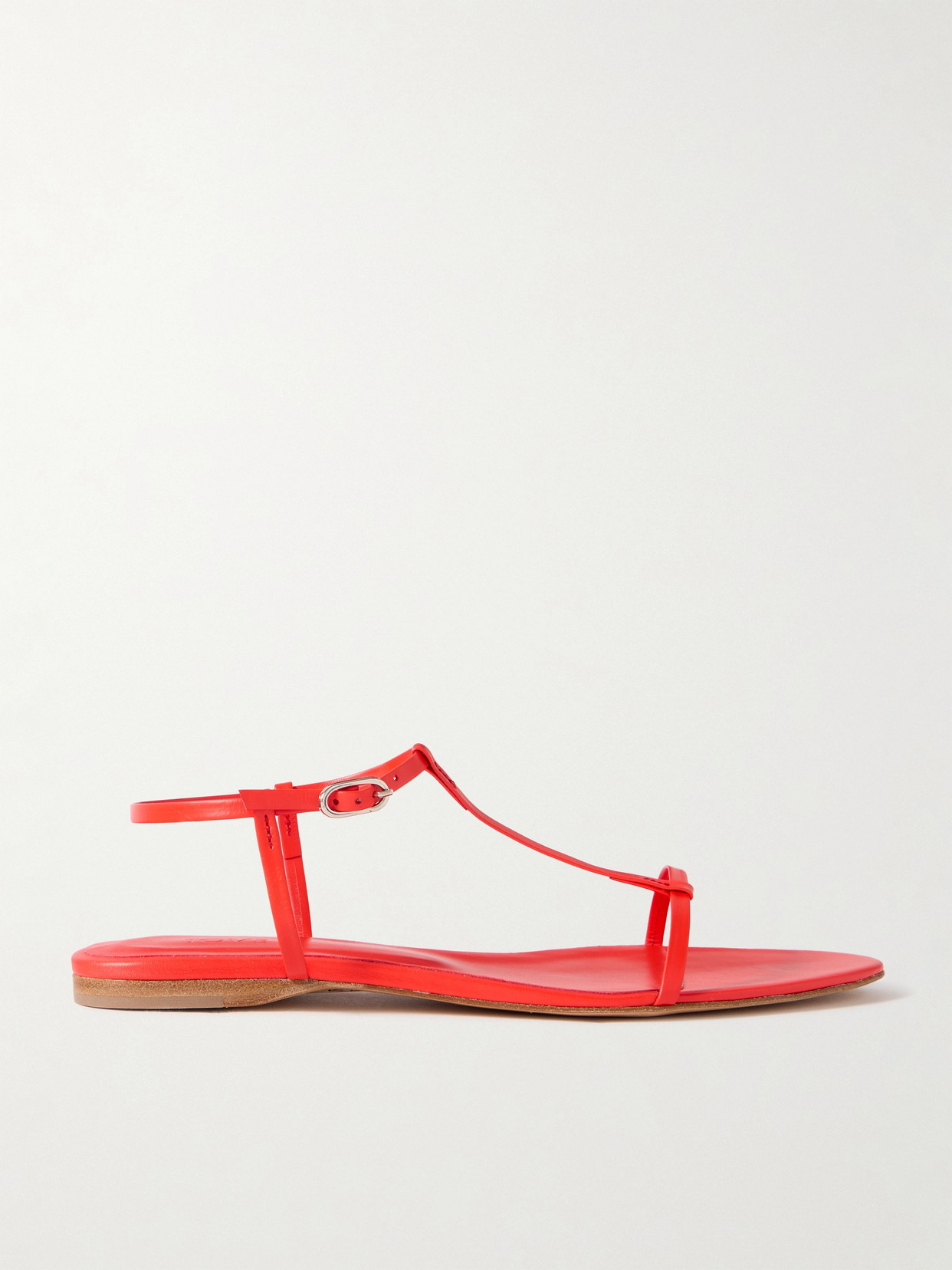 TOVE - Rene Leather Sandals - Red