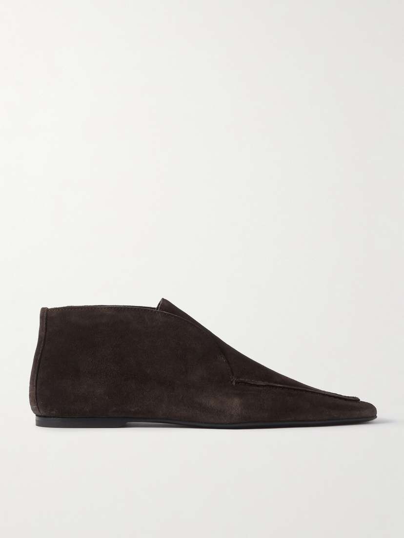 TOTEME The Desert Suede Ankle Boots