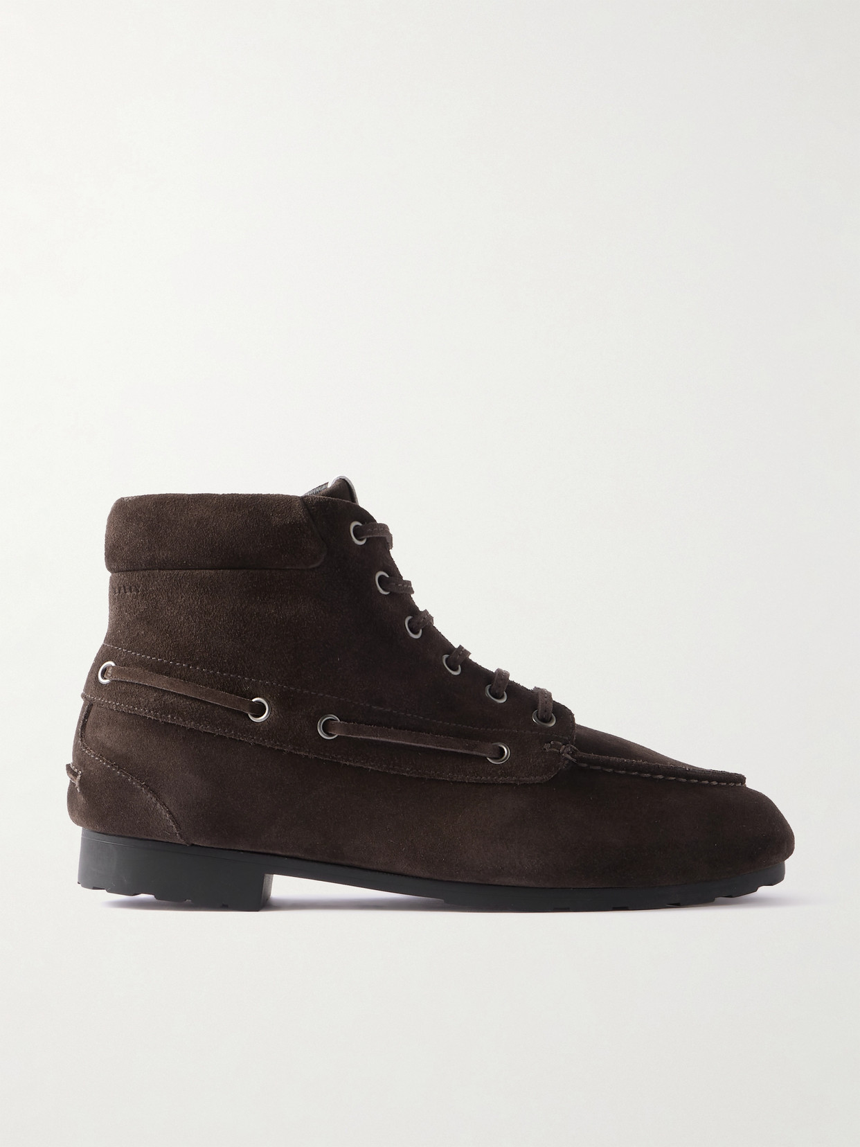 Bally Paphos Suede Ankle Boots In Brown