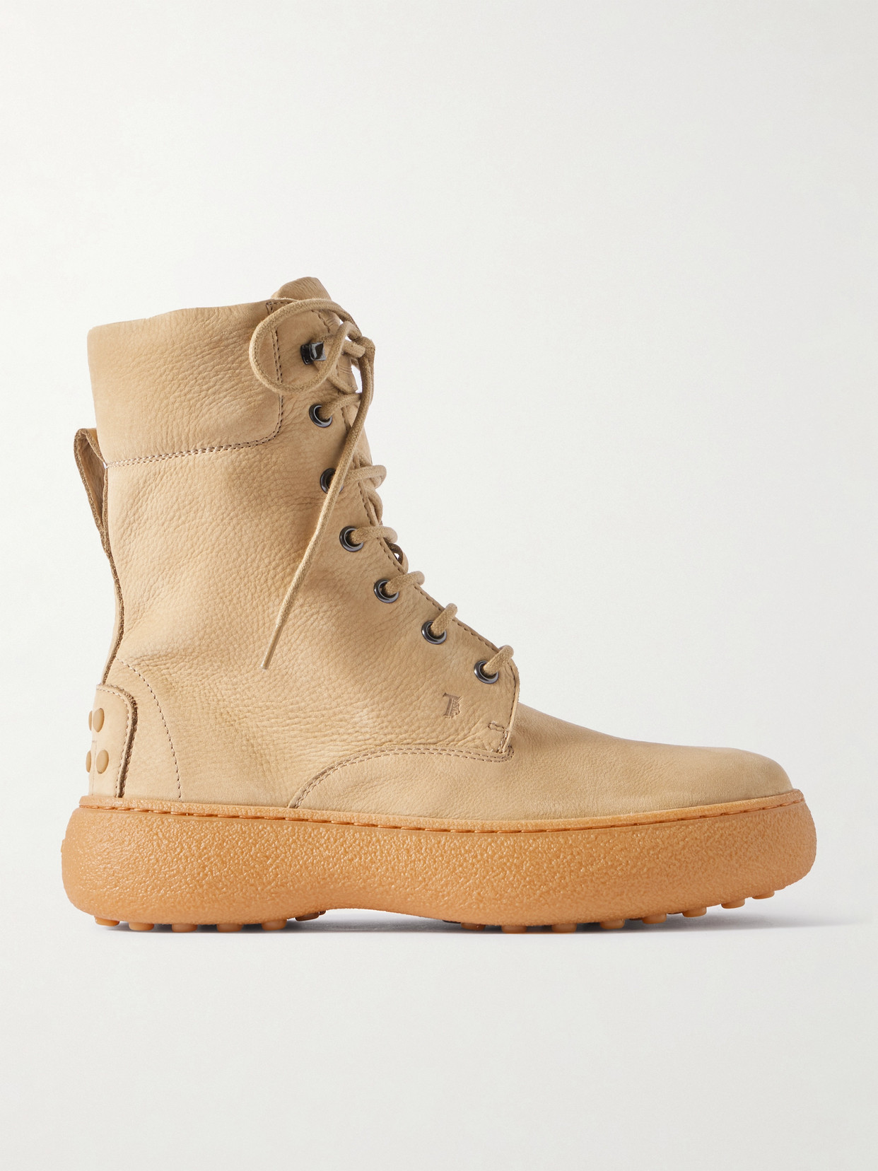 Tod's Ankle Boots W09j0 Suede In Neutrals