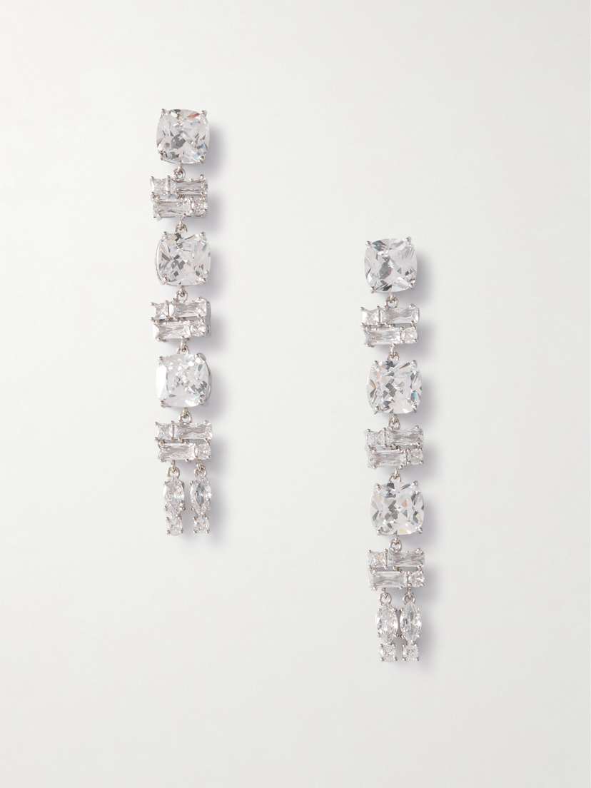 Rabanne tone Crystal Earrings