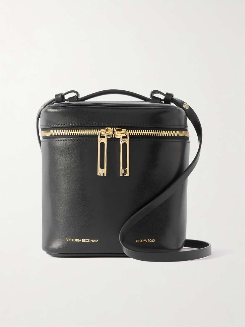 Victoria Beckham Vanity Cube Leather Shoulder Bag