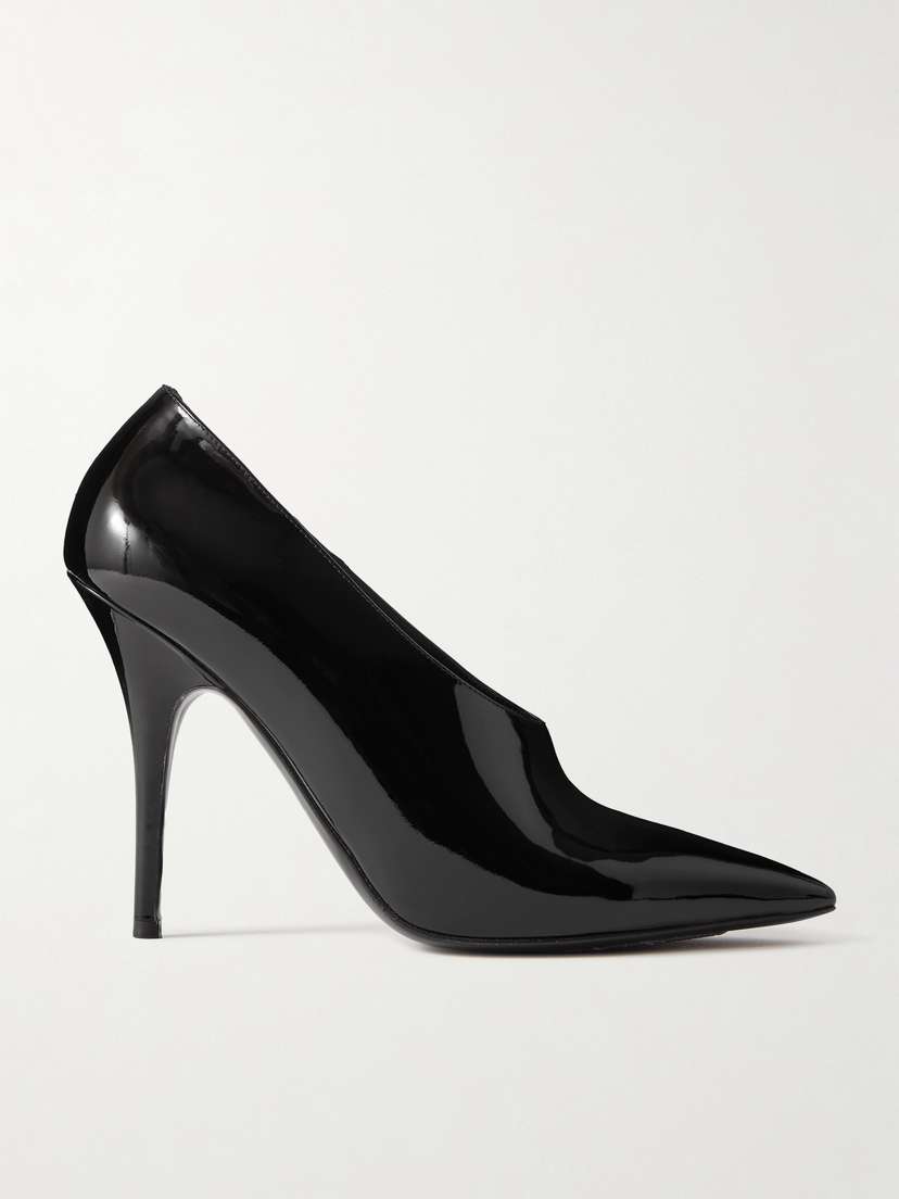 Valentino Garavani Le Salon 105 Patent-leather Pumps