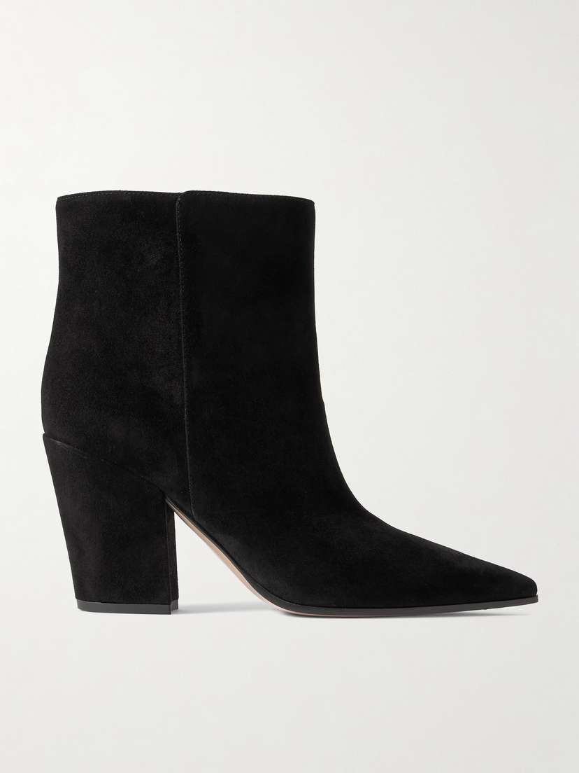 Gianvito Rossi Camoscio 90 Suede Ankle Boots