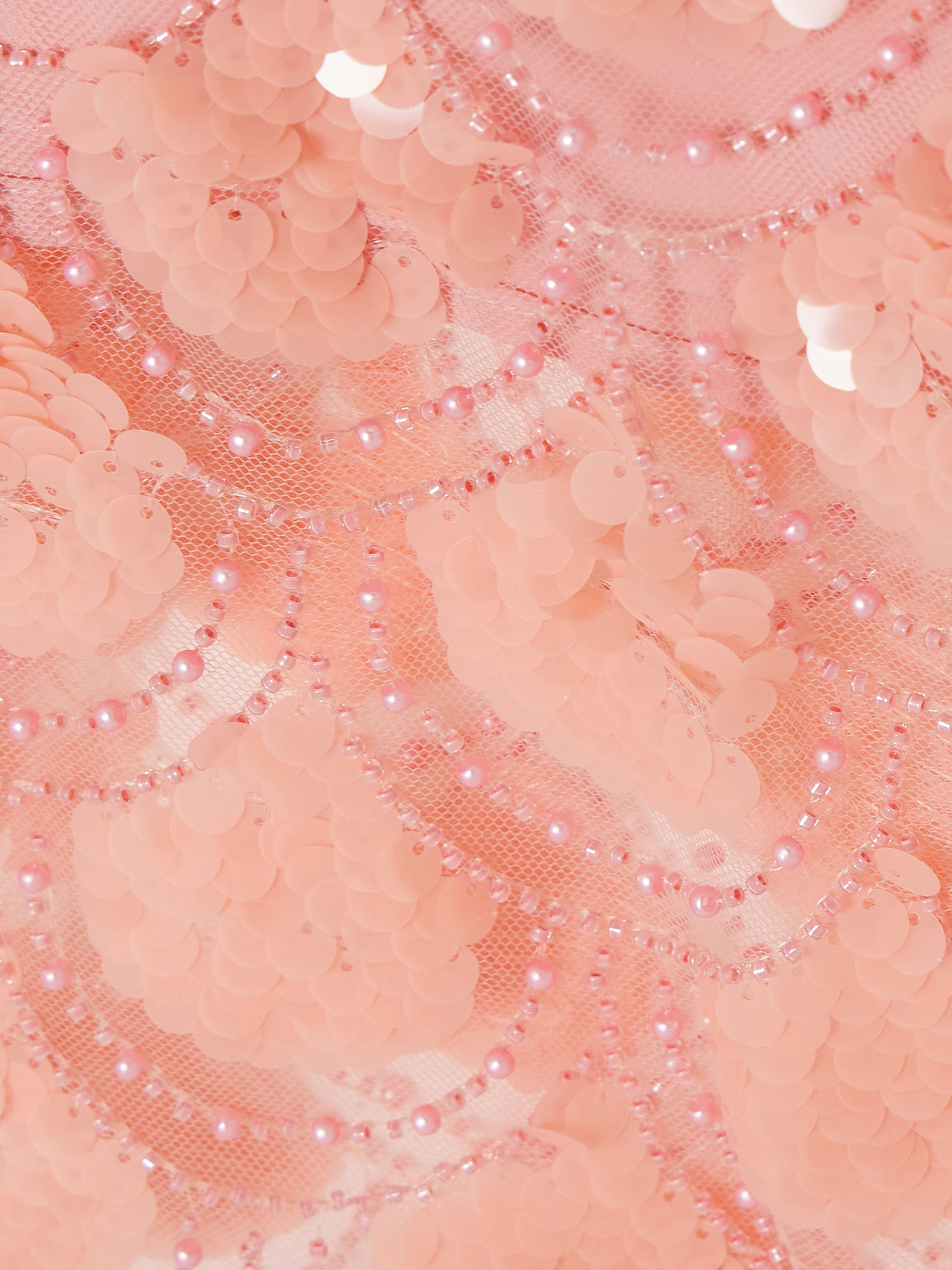 Rotate Birger Christensen Dula Embellished Recycled-tulle Skirt In Pink
