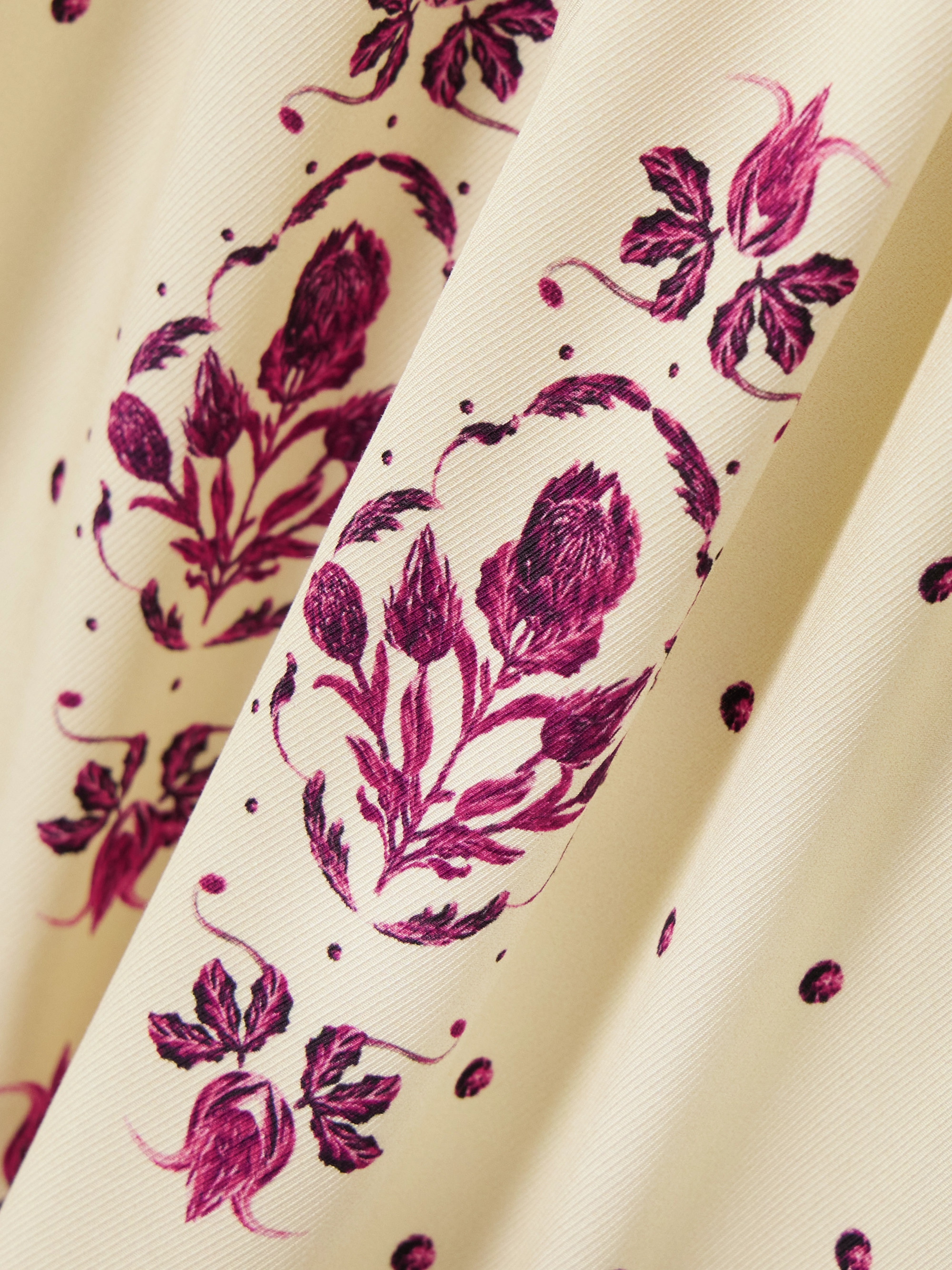 Agua by Agua Bendita Lima Relato embroidered recycled-faille maxi dress thumbnail