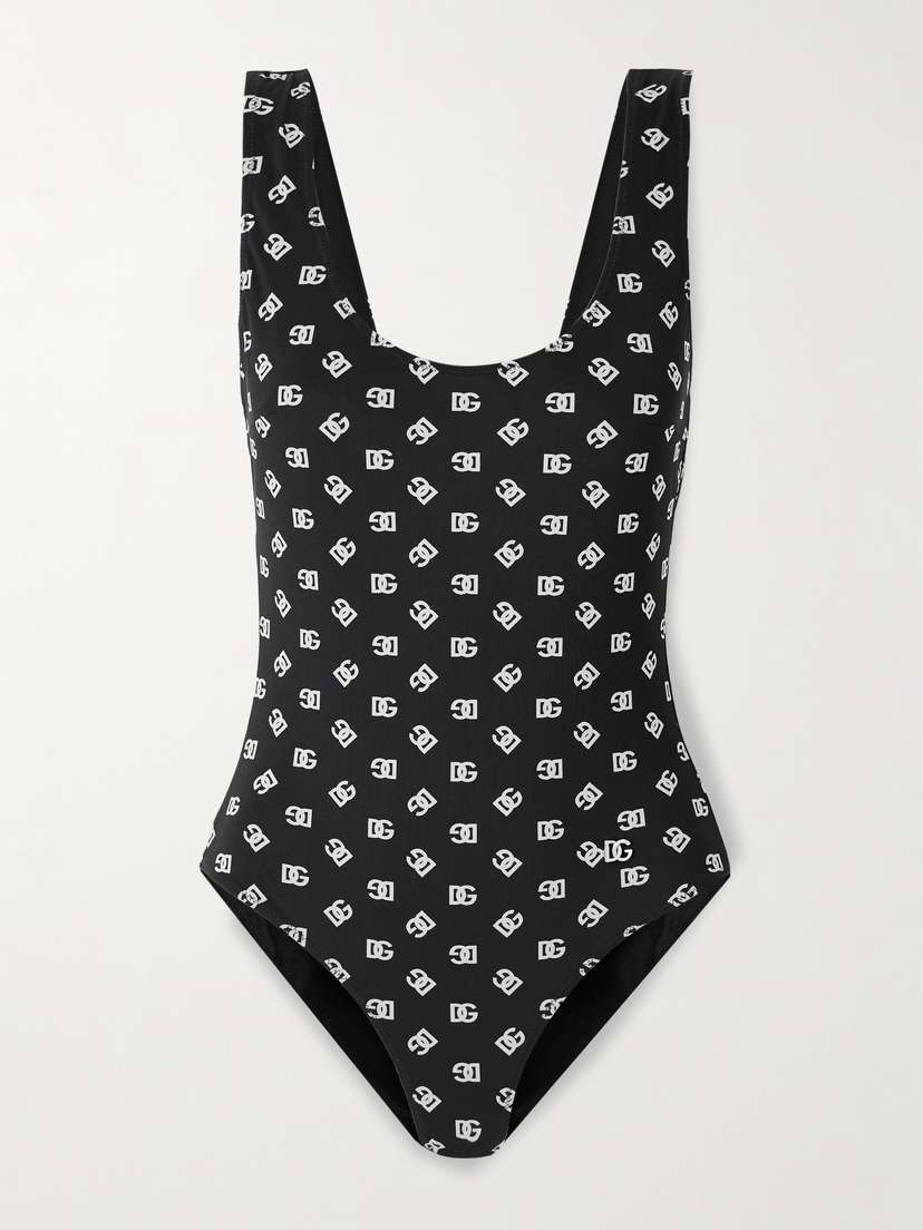 Dolce & Gabbana Logo-print Swimsuit