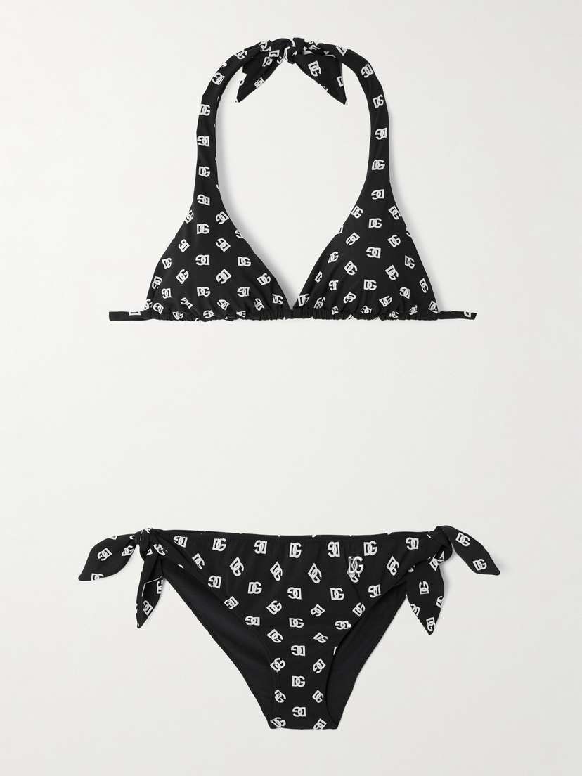 Dolce & Gabbana Logo-print Bikini