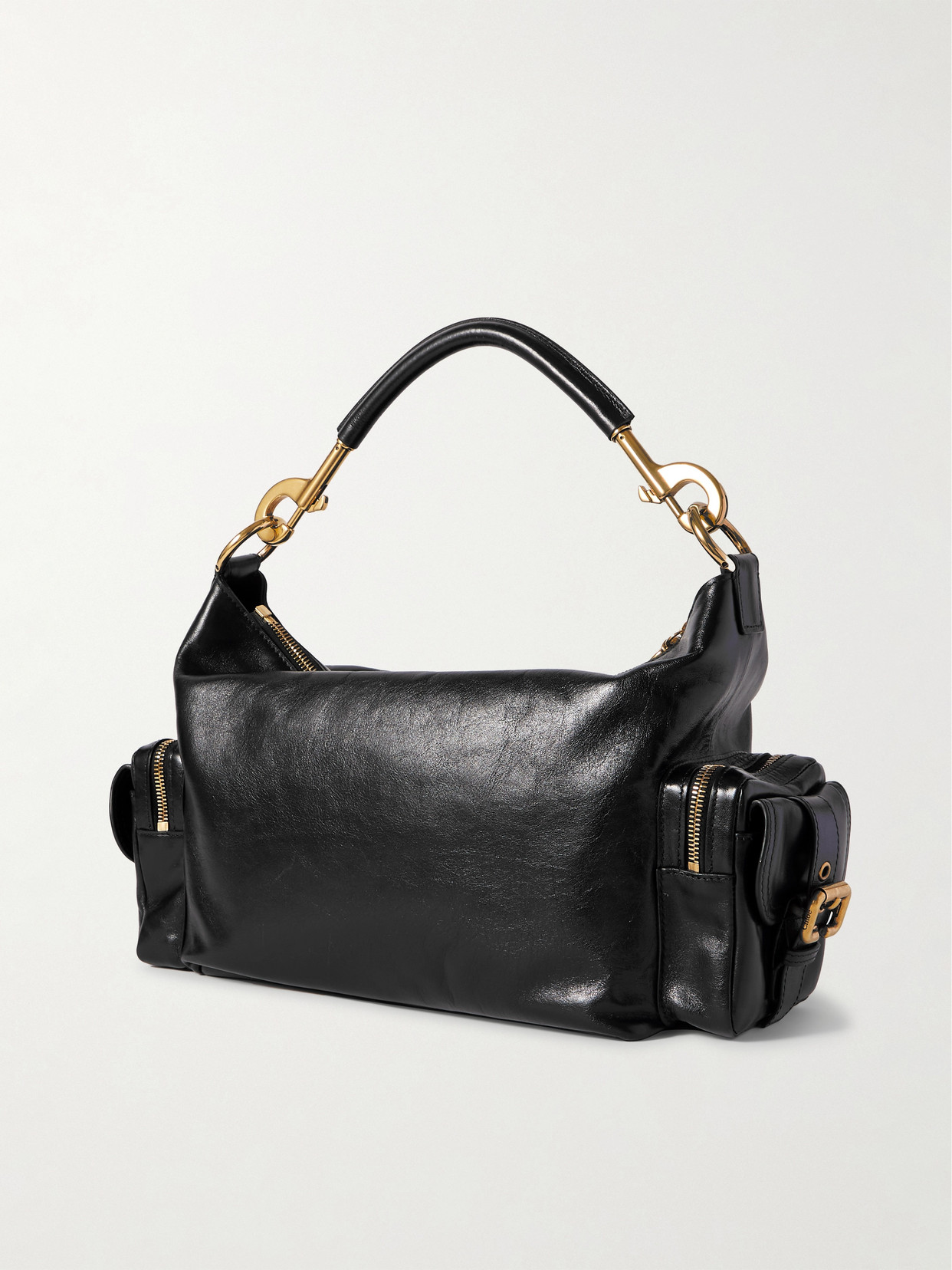 Chloé Camera Shoulder Bag In Black