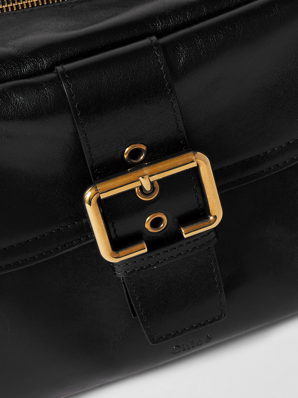 Chloé Camera Shoulder Bag In Black
