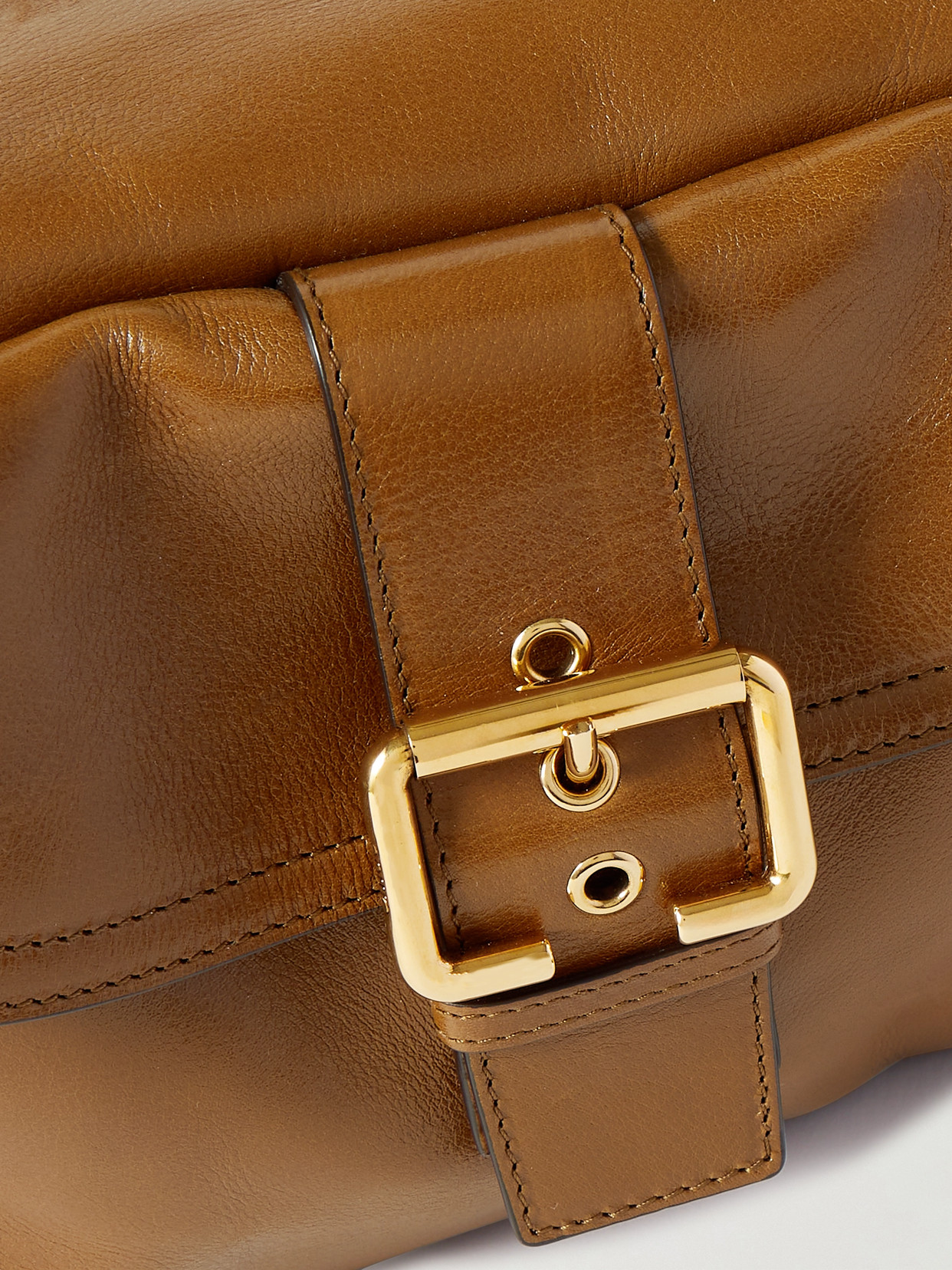Chloé Camera Leather Shoulder Bag In Brown