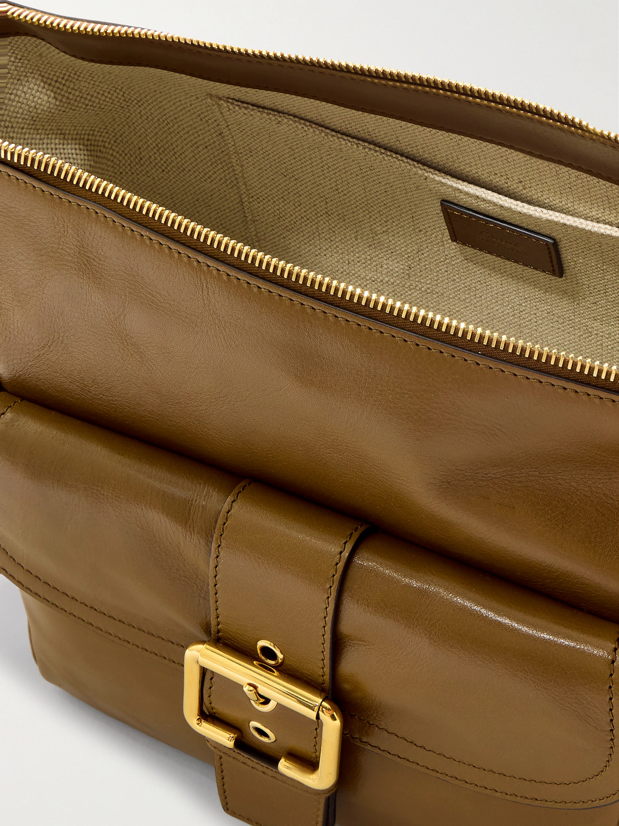 Chloé Camera Leather Shoulder Bag In Brown