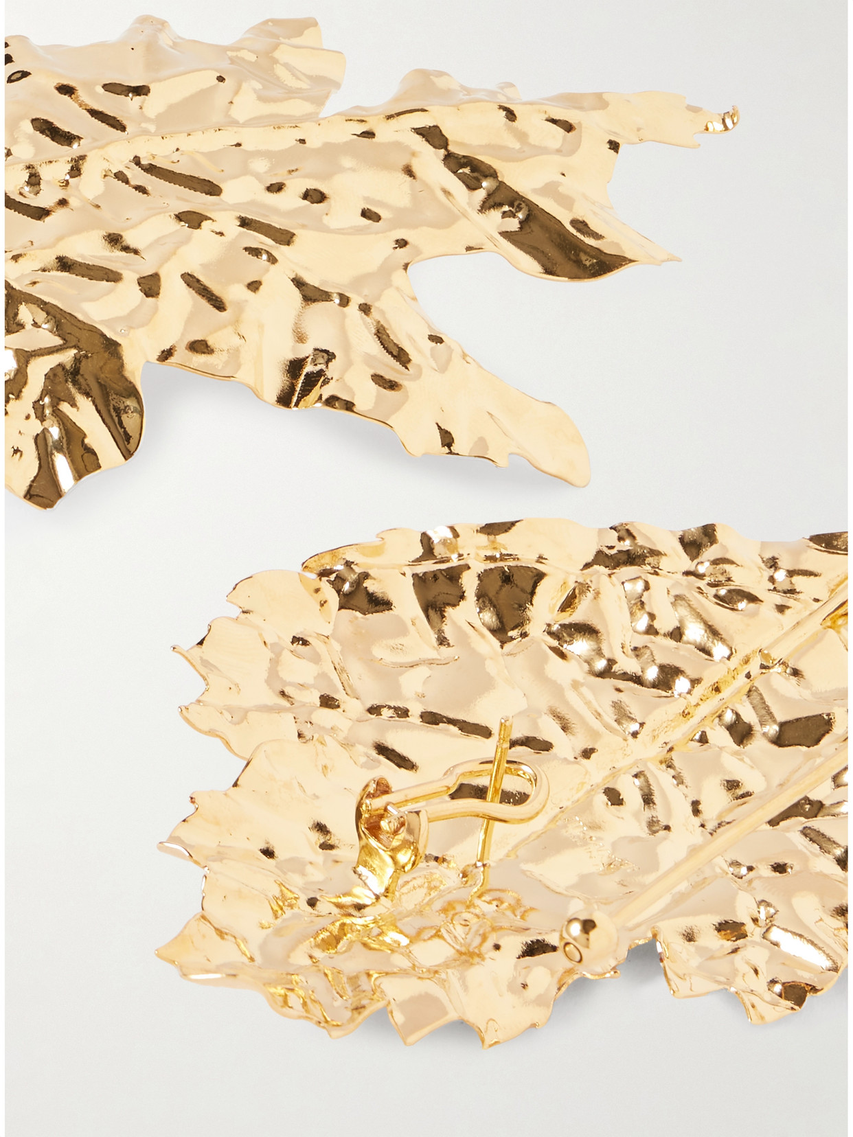 Jil Sander Gold-tone Earrings In Gold