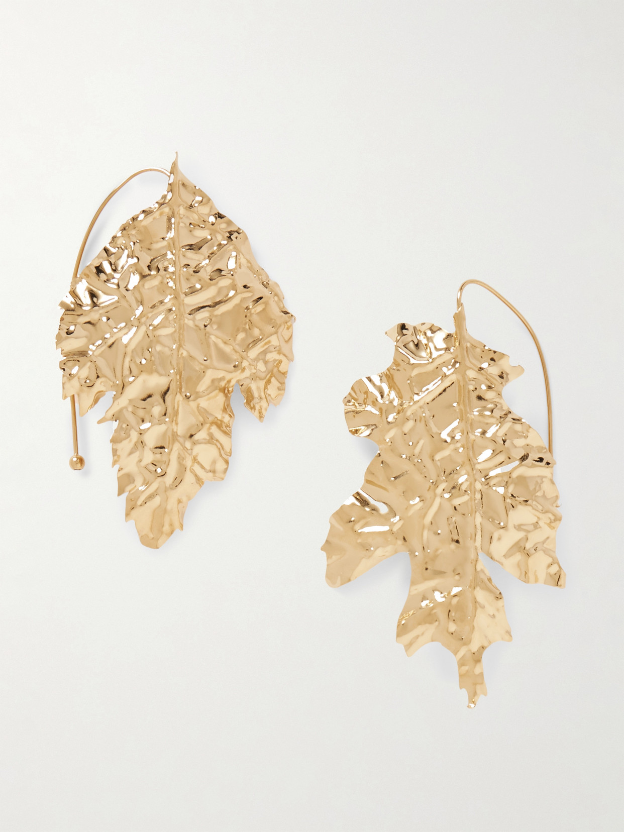 Jil Sander Gold-tone Earrings