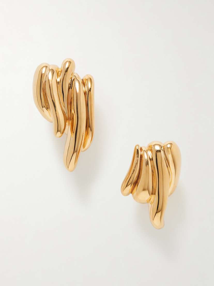 Jil Sander tone Earrings