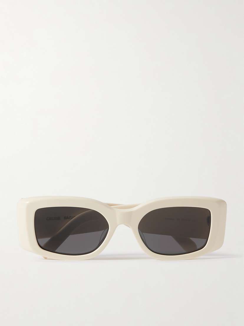 CELINE Eyewear Triomphe Oversized Square-frame Acetate Sunglasses