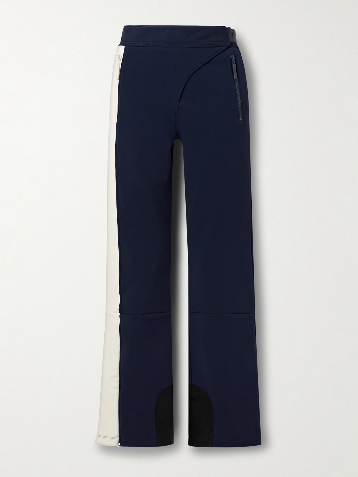 Cordova Furano Two-tone Stretch Tech-jersey Ski Trousers In Blue