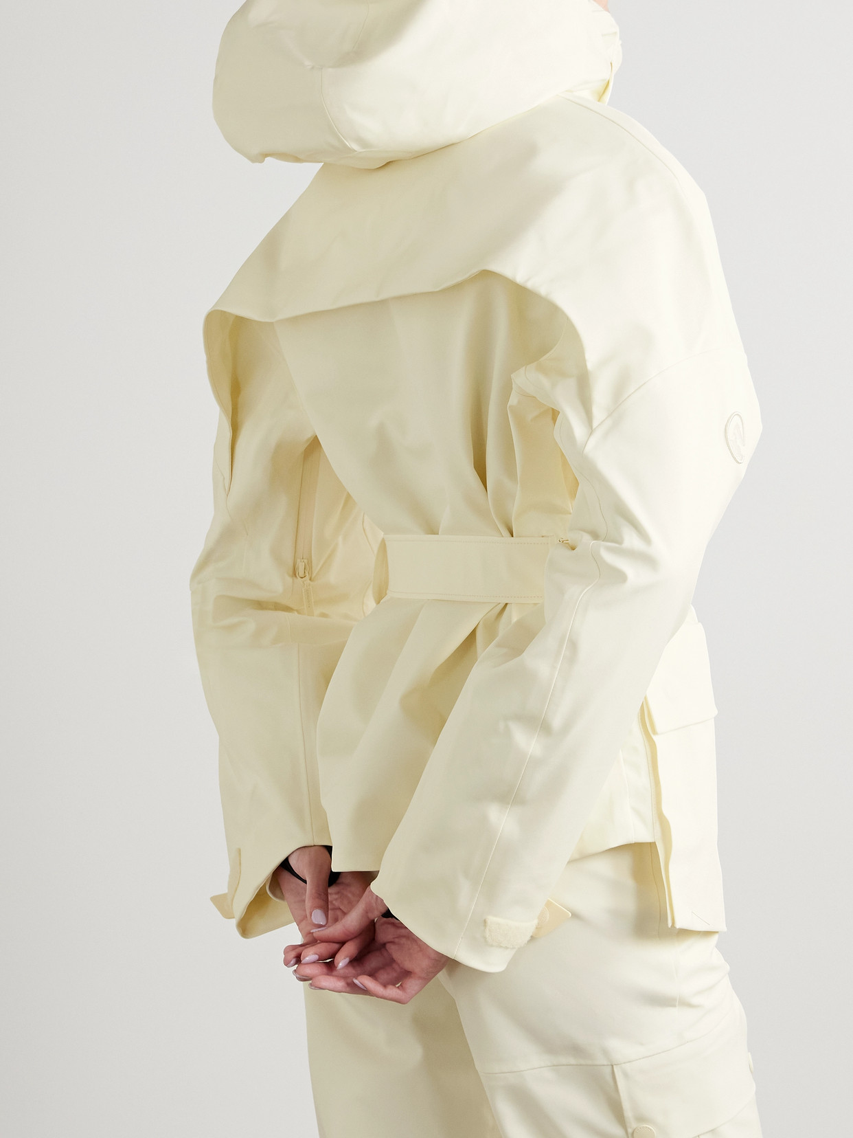 Tignes Hooded Belted Ski Jacket