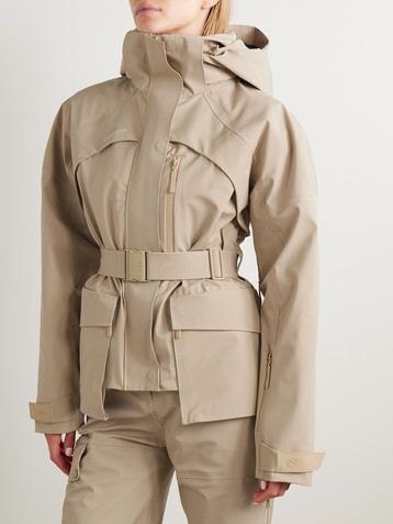 CORDOVA Tignes hooded belted ski jacket