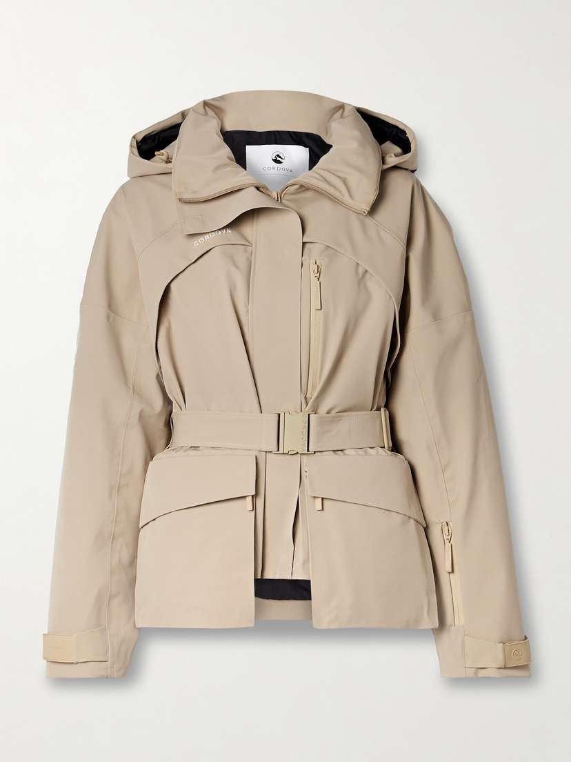 Cordova Tignes Hooded Belted Ski Jacket