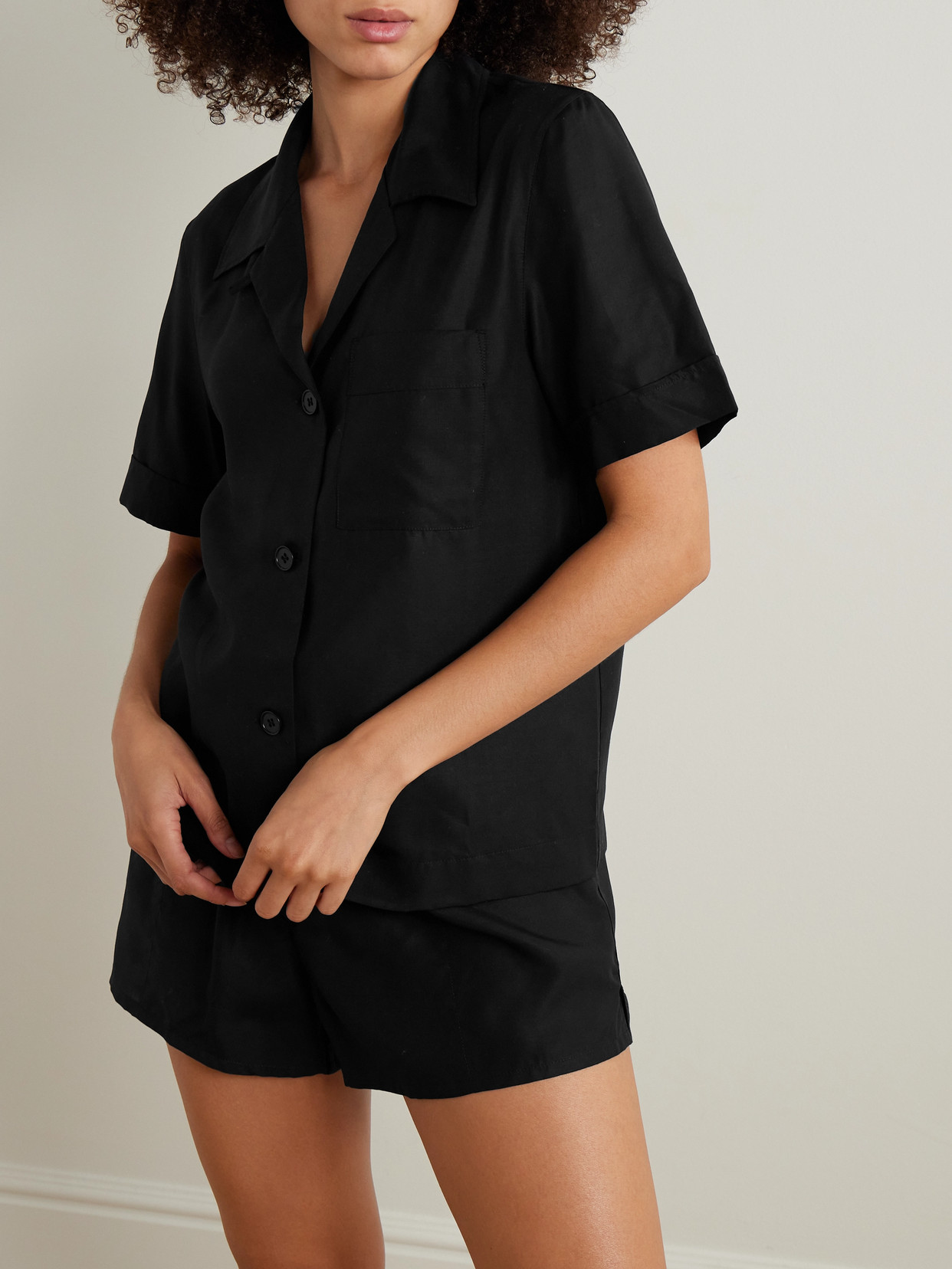 Lyocell Pajama Shirt