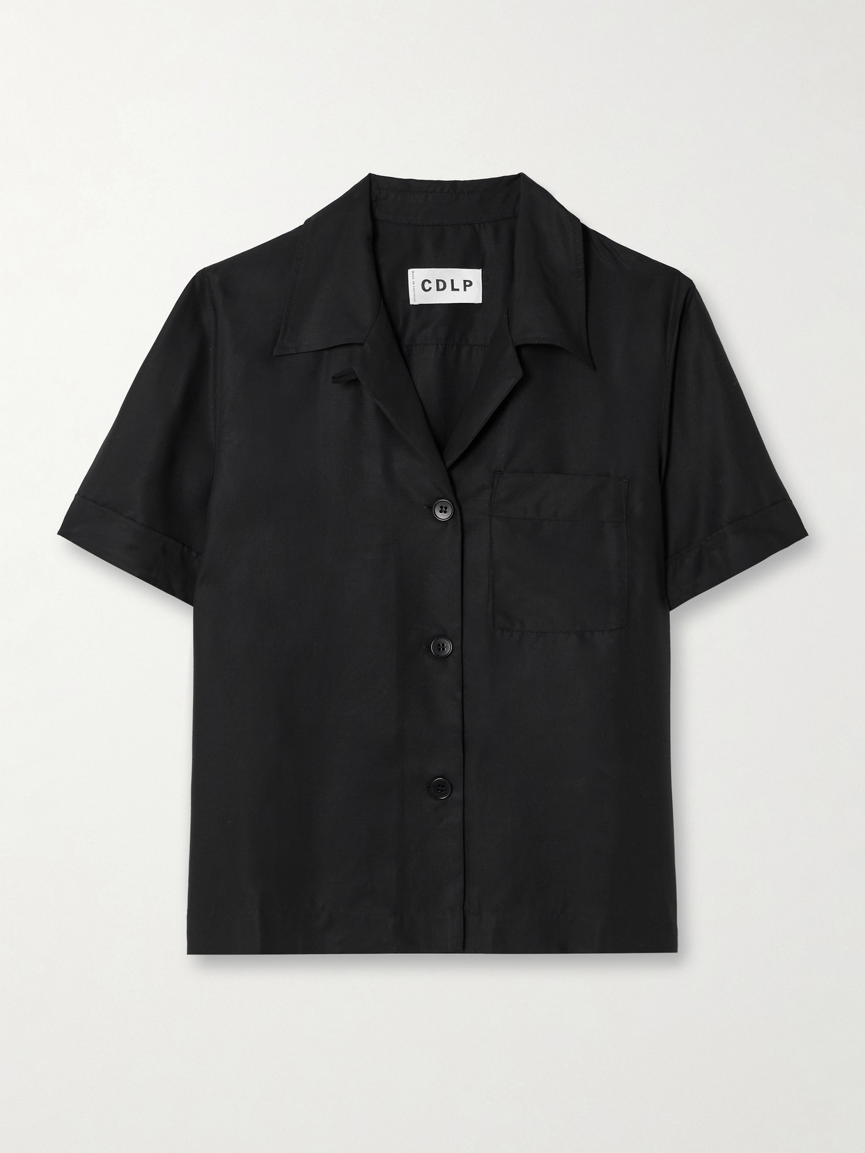 Cdlp Lyocell Pajama Shirt In Unknown