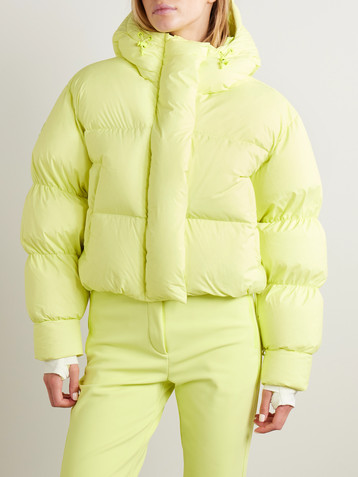CORDOVA Aomori hooded quilted down ski jacket