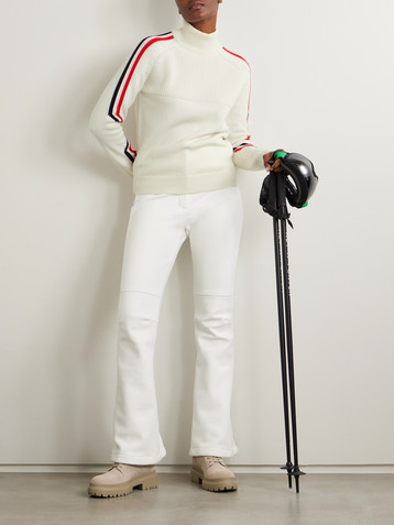 FUSALP Alea striped wool-jacquard turtleneck sweater