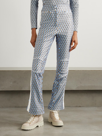 FUSALP Celia printed bootcut ski pants