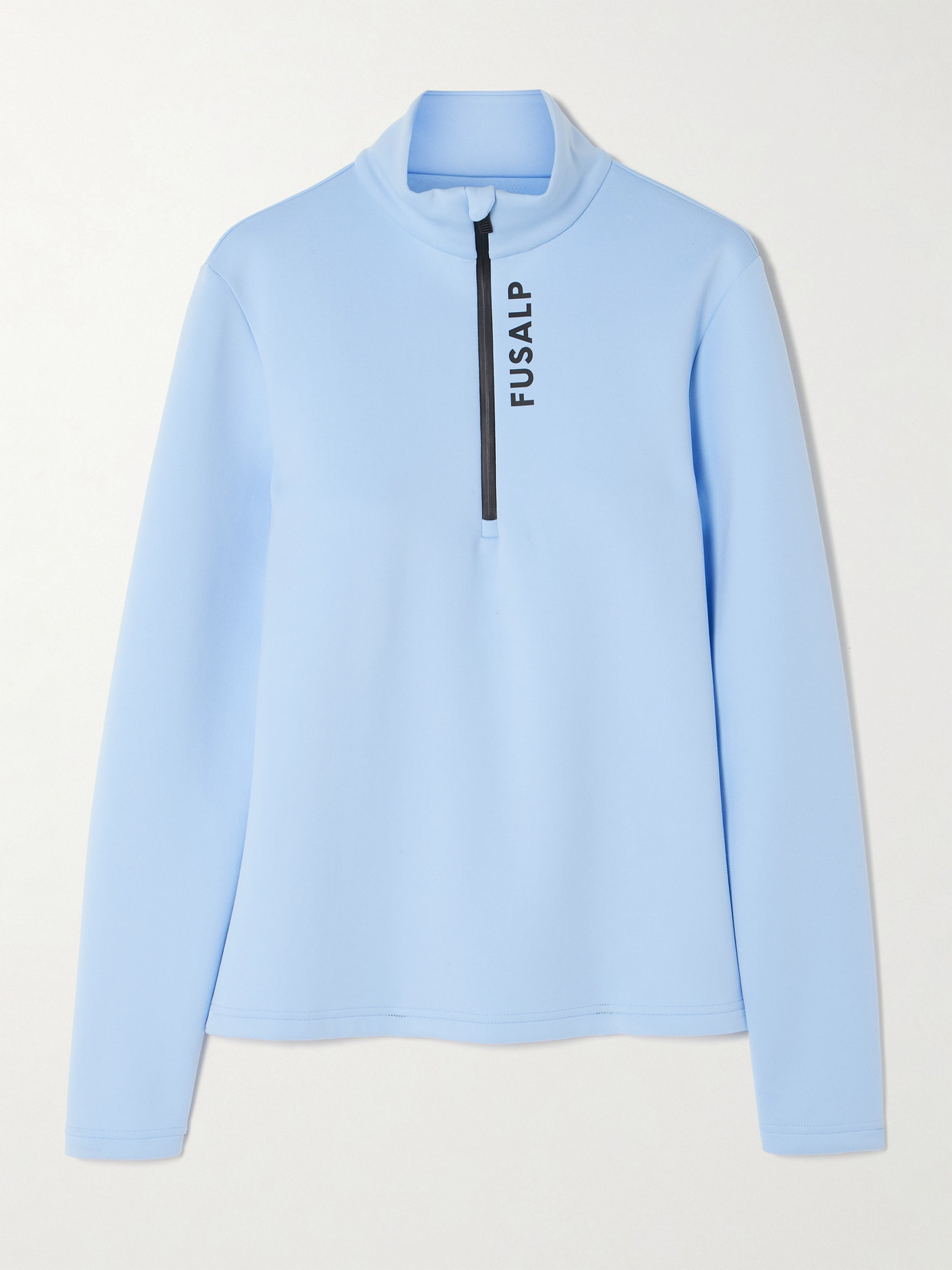 Fusalp Orion Stretch-jersey Turtleneck Base Layer In Blue