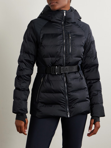 FUSALP Maela faux fur-trimmed quilted hooded ski jacket
