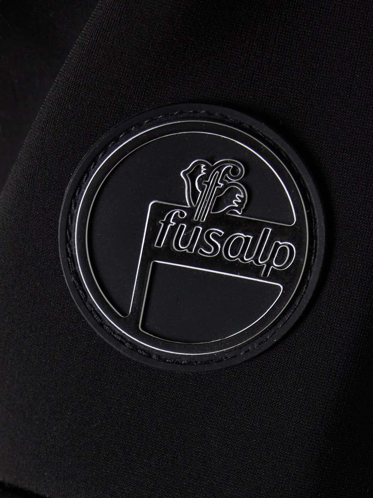 Fusalp Maeli Faux Fur-trimmed Hooded Ski Jacket In Black