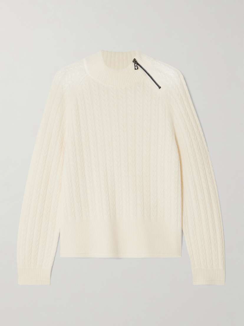 Bogner Lyrica Cable-knit Wool Sweater