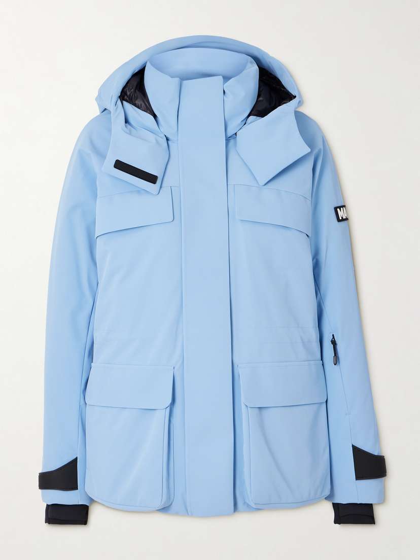 Mackage Iclyn-r Hooded Appliquéd Down Ski Jacket