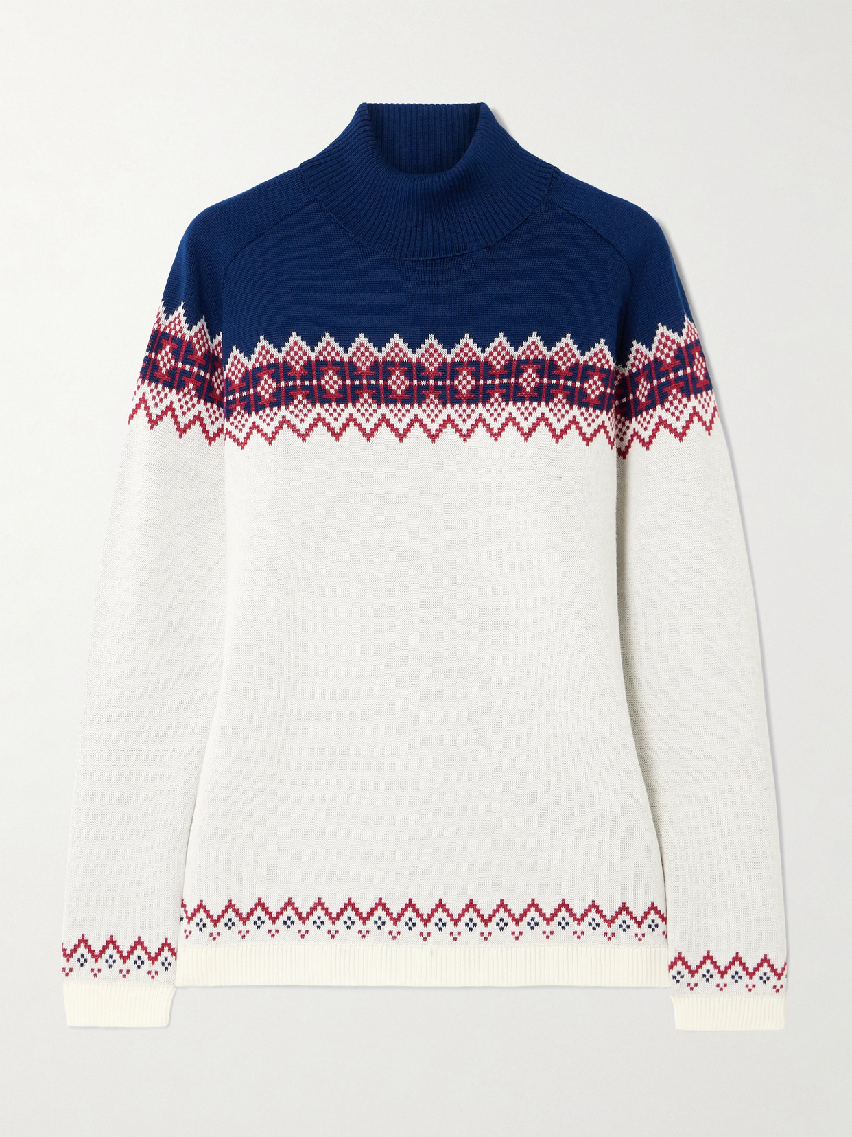 Falke Wool-blend Turtleneck Top In Multi