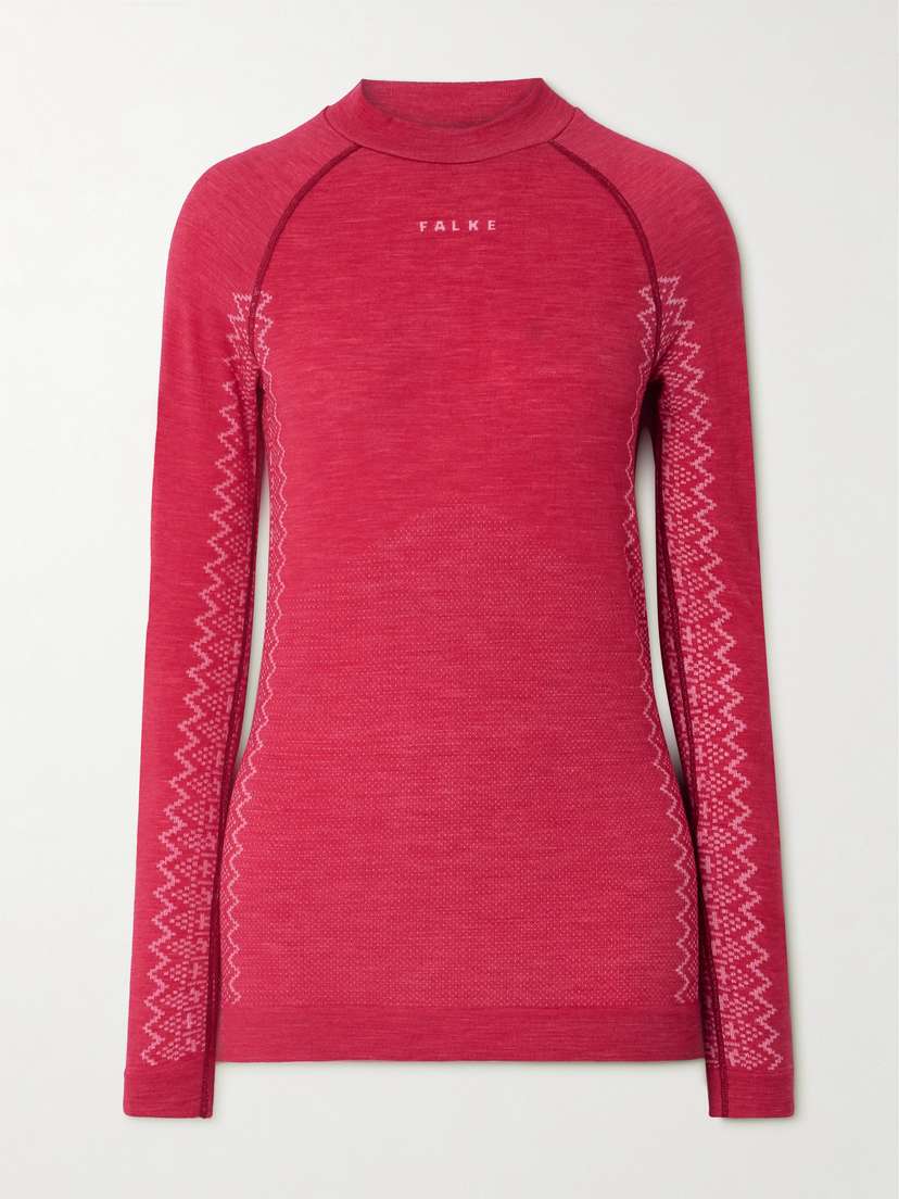 FALKE Ergonomic Sport System Nordic Wool-blend Top