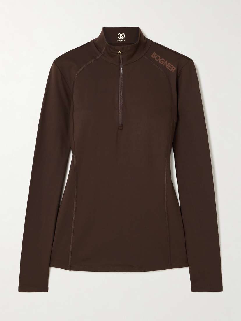 Bogner Medita Stretch-jersey Turtleneck Top