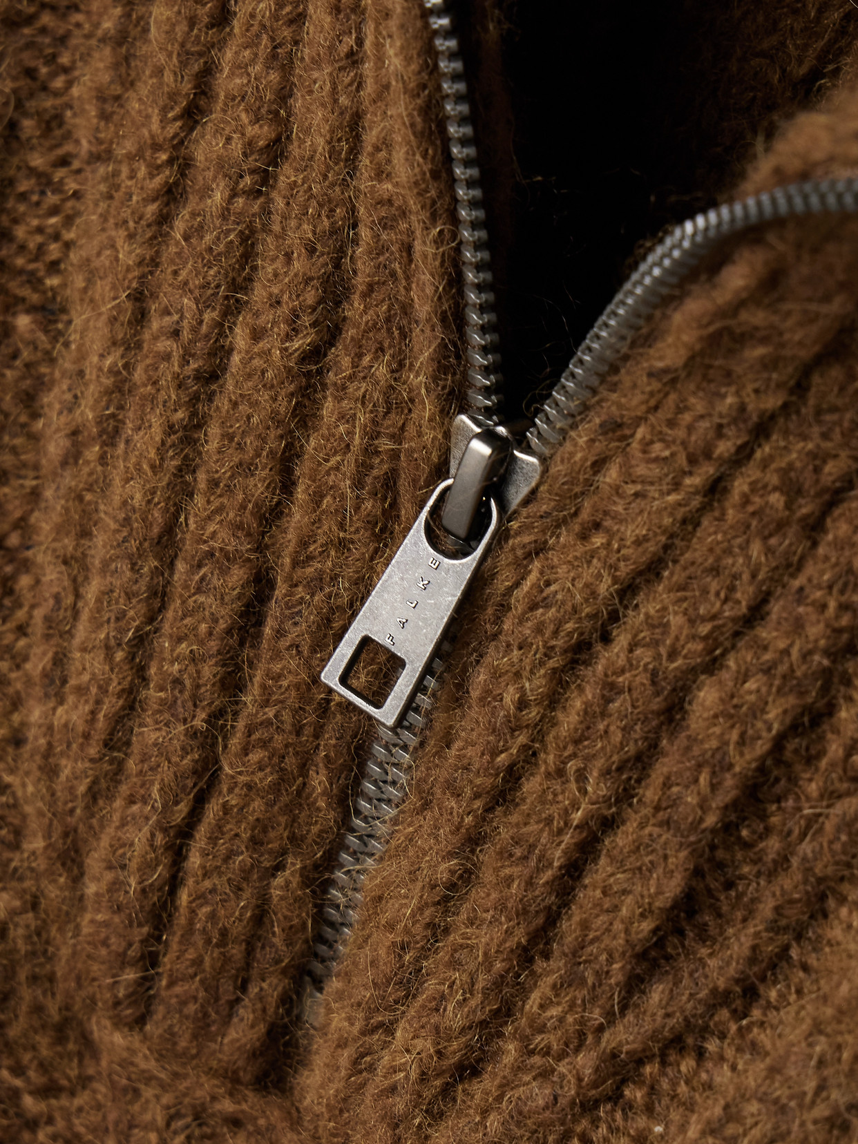 Falke Troyer Cable-knit Wool-blend Sweater In Brown