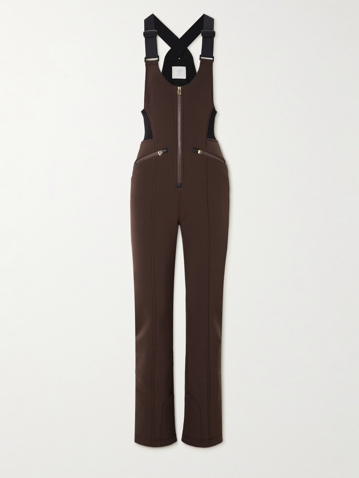 Bogner Cari Stretch Ski Salopettes In Brown