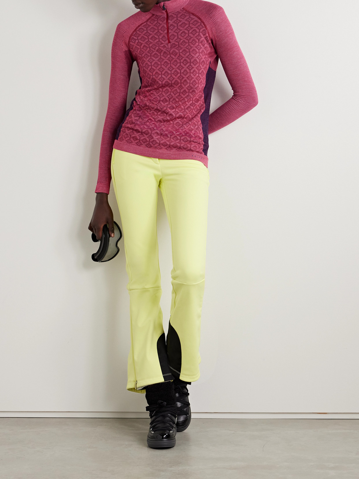 Falke Ergonomic Sport System - Jacquard-Knit Top