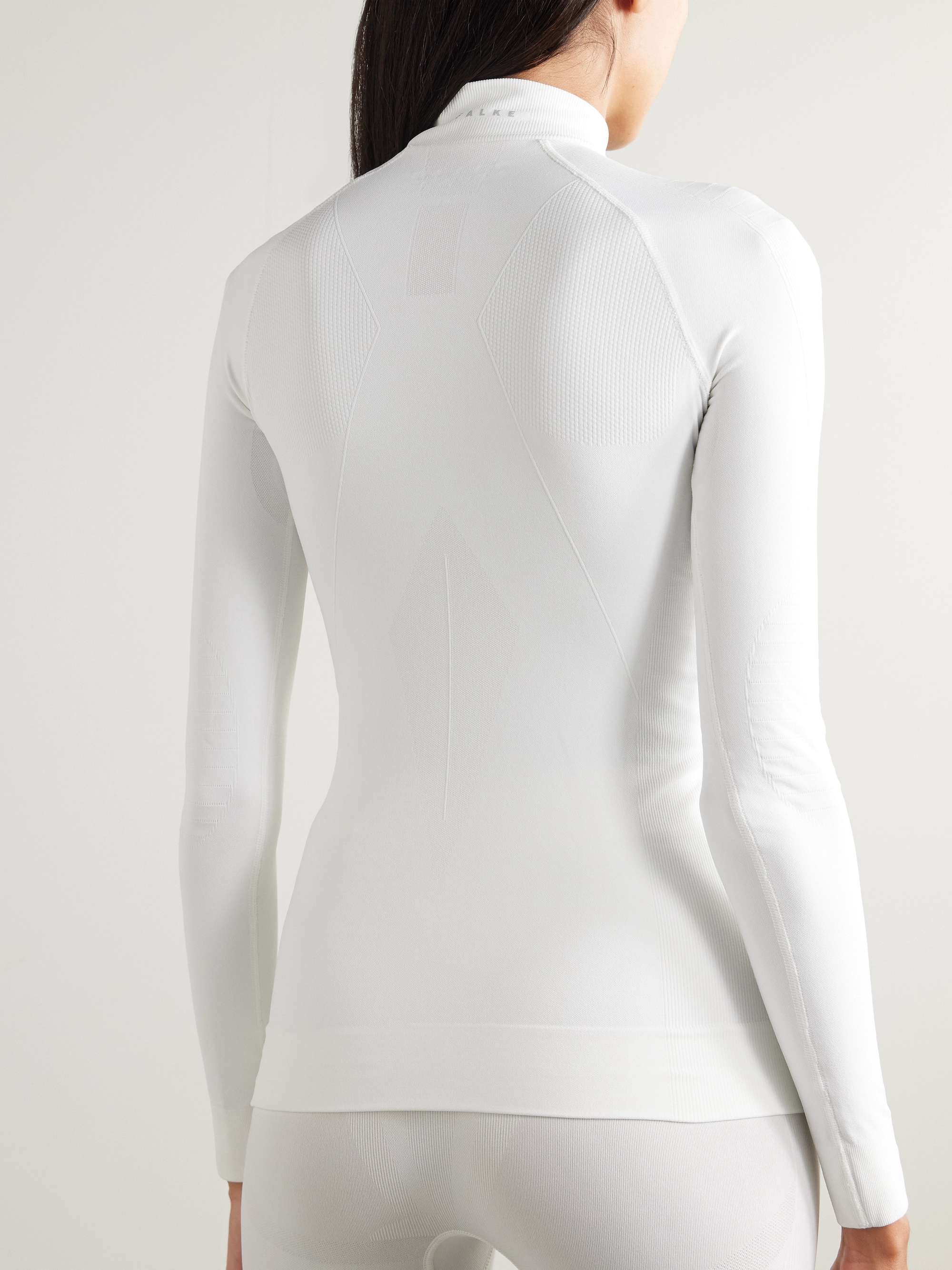 FALKE ERGONOMIC SPORT SYSTEM Maglia a collo alto in tessuto stretch