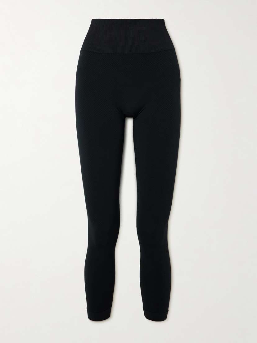 Perfect Moment Ribbed Thermal Modal-blend Leggings